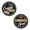 Beistle 2" Black & Gold Congrats Grad Buttons, 6ct.